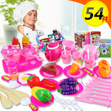 儿童过家家厨房切水果玩具3-6岁女孩宝宝仿真做饭餐具玩具 切切乐
