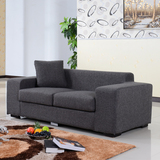 日式沙发 布艺沙发  双位三位小户型沙发 懒人布沙发可以拆洗组合