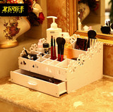 桌面化妆品收纳盒防水浴室卫生间台面储物梳妆台护肤品抽屉置物架