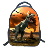 新款侏罗纪恐龙幼儿园书包，儿童双肩旅游小背包，可爱卡通双肩包