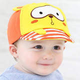 婴儿帽子鸭舌帽6-12个月宝宝帽子遮阳帽1-2岁男女儿童棒球帽春秋