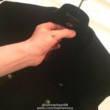 H&M x Balmain HM 巴尔曼 长款系带大衣