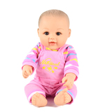 软胶宝宝 仿真娃娃婴儿手腿会动洋娃娃玩具早教亲子芭比娃娃儿童