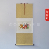 天津杨柳青年画|经典连年有余|手绘正品|娃娃传统民俗礼品包邮