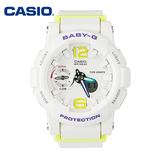 卡西欧CASIO BABY-G系列防水潮汐温度测量运动女表BGA-180-7B1