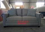 美式布艺沙发床可折叠双人沙发床1.8米1.5米客厅书房小户型沙发床