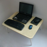 林 电脑桌 床上用书桌 笔记本电脑桌 超大号游戏键盘桌可折叠