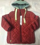CHN DKNY冬季新款童装原单男童加厚棉衣儿童棉服保暖外套羽绒服