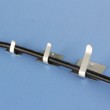 米木 电线固定夹 带粘胶电线卡 粘贴式电线固定槽 网线电缆理线器