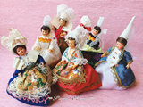 ♥法国古董娃娃♥ 迷你小小娃合集Ａ-6款选 赛璐璐收藏品