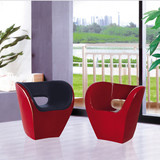 创意高档设计师阿贝尔特椅玻璃钢休闲洽谈椅北欧单人沙发椅咖啡椅