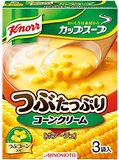 日本进口味之素调味ajinomoto玉米奶油浓汤羹料早餐速溶玉米汤3袋
