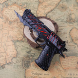 CF穿越火线英雄武器模型刀玩具 修罗刃修罗刀修罗沙鹰枪带红外线