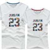 2016夏季潮篮球乔丹23号短袖t恤圆领男女款情侣装Jordan宽松队服