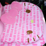Hello Kitty可爱卡通汽车坐垫 四季加厚无靠背座垫 单张单片椅垫