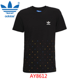 Adidas阿迪达斯三叶草男短袖2016夏季运动休闲宽松透气T恤AY8612