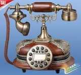 美式仿古电话座机 高档欧式复古电话机 送礼客厅卧室电话创意包邮