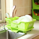 包邮滴水碗架碗碟沥水架 塑料角架 厨房小件用具碗柜厨具置物架