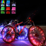自行车灯风火轮灯山地车装饰警示灯死飞夜骑灯单车配件骑行装备