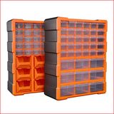 绿林丹宇抽屉式塑料零件盒元件盒配件盒分类盒柜螺丝盒工具收纳箱