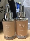 英国代购 Dior迪奥NUDE AIR凝脂亲肤滴管精华粉底液空气感010现货