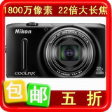 Nikon/尼康 COOLPIX S9500 长焦广角数码相机高清摄像单反卡片机