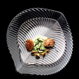德国nachtmann 进口水晶玻璃透明水果盘 欧式创意现代 主餐盘浅盘