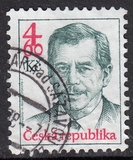 捷克信销邮票 1998年 总统哈维尔 1-1