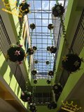 美陈 商场吊饰 幼儿园开学布置 圣诞节 春节装饰 草球花球吊饰