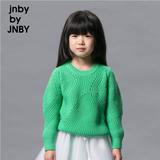 jnby by JNBY江南布衣童装男女童镂空设计套头针织衫1F082007