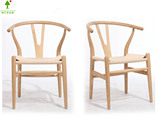 贤正Y椅实木椅北欧宜家时尚实木餐椅西餐厅餐椅现代带扶手书房椅
