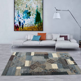 土耳其原装进口 欧式抽象地毯 地毯 客厅 混纺自然风地毯帕拉多
