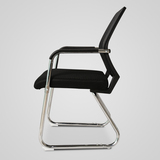 脑椅人体工学办公椅护腰椅子职员椅弓形脚透气网布座椅