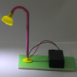 科技小制作科学实验玩具材料电路学科普课手工自制拼装diy小台灯