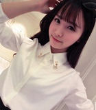 2016春秋新品韩版女装学院风白色衬衫女长袖学生修身大码白衬衣女