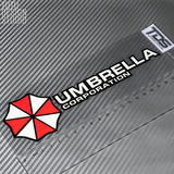 TDS圖圖車貼-生化危机 保护伞公司UMBRELLA A款 汽车反光贴 贴纸