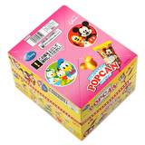 日本零食糖果 固力果米奇头像限量新口味棒棒糖 整盒特价包邮