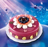 全国温州成都广州苏州保定冰激凌哈根达斯生日蛋糕 蓝莓之吻配送