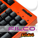 斐尔可 Filco 忍者二代87键104键 红色法拉利 机械键盘 茶轴黑轴