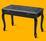 2016单人古筝凳子钢琴实木双人书箱升降高档棕色琴凳