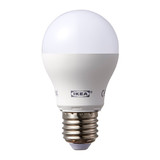 IKEA无锡家居专业宜家代购正品保证里代尔LED灯泡 E27球形乳白色