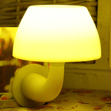 插电LED遥控光控声控开关儿童房蘑菇小夜灯卧室节能喂奶灯床头灯