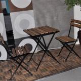 宜家代购 IKEA 塔尔诺 桌子+2椅子 花园折叠桌折叠椅户外休闲桌椅