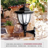 户外欧式LED六角太阳能灯ebay货源太阳能壁灯墙壁灯庭院灯花园灯