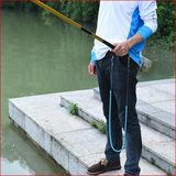 钓鱼失手绳钢丝伸缩收缩垂钓 鱼竿护竿绳放杆绳子自动渔具用品