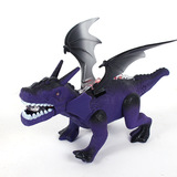 环保儿童电动恐龙玩具 仿真动物塑料儿童玩具 男孩礼物 恐龙模型