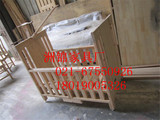 实木床婴儿床上海可定制现货毕业设计定制洲锦家具厂中式松木床