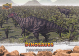 UPPER DECK 恐龙卡普卡28prosaurolophus原栉龙