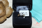 新款蒂尼芙钻戒情侣莫桑石戒指 钻石结婚对戒0.8克拉男钻戒