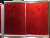厂家直销3C钢化玻璃 晶钢门定制整体橱柜门板定做厨房金刚门订做